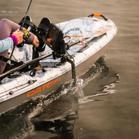 Pelican Outback/Light Khaki Pelican Catch 110HDII Fishing Kayak Pelican Catch Mode 110 TR - Ottawa Valley Air Paddle
