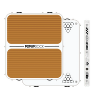 POP Board Co. POPUP DOCK 8’ x 7’ x 8” POP UP DOCK - Inflatable Dock - Party Barge - 60 Day Guarantee