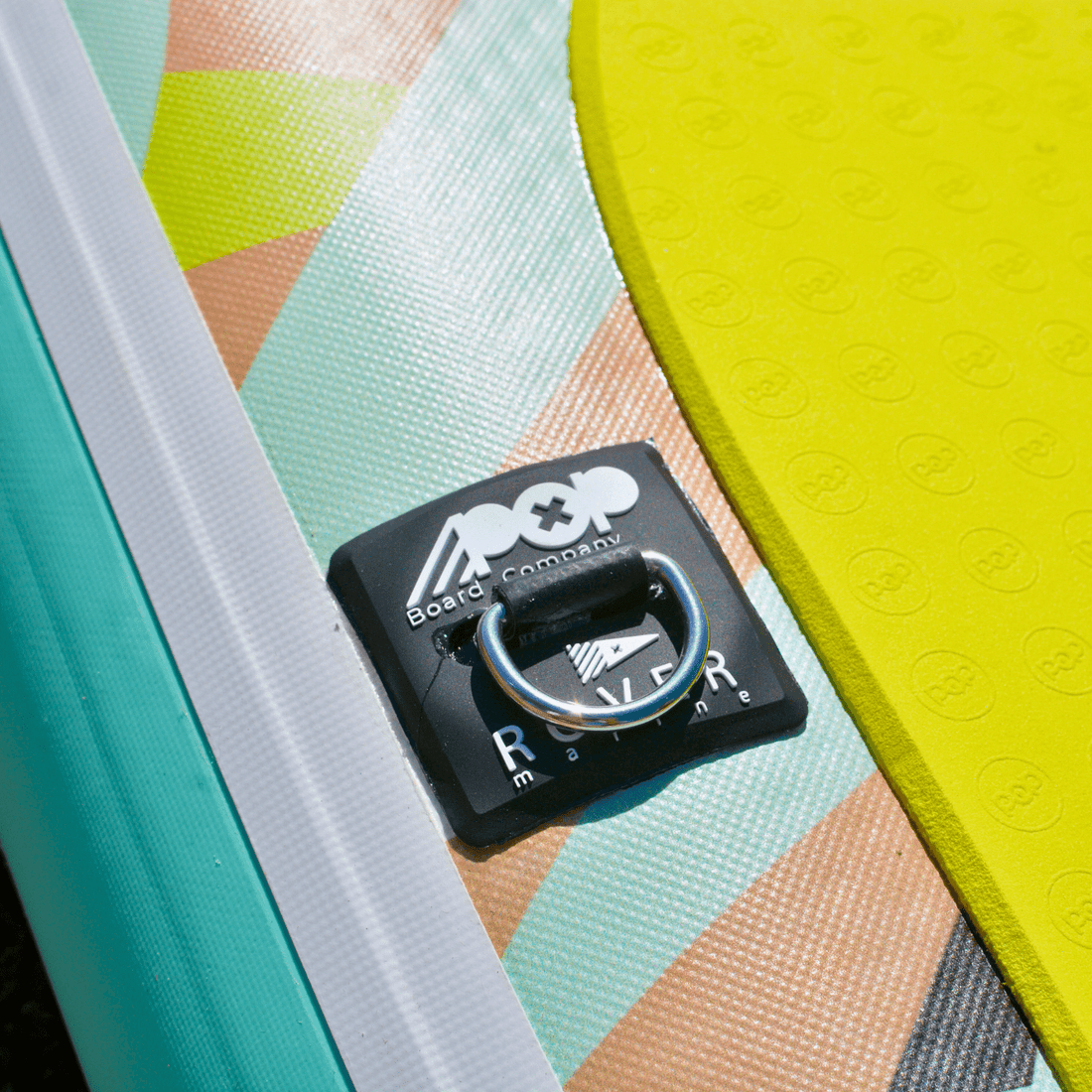 POP Board Co. Pop Boards 10'6 Royal Hawaiian - Palm POP Board Co. Royal Hawaiian - Mint & Black  - Best Inflatable Paddle Board