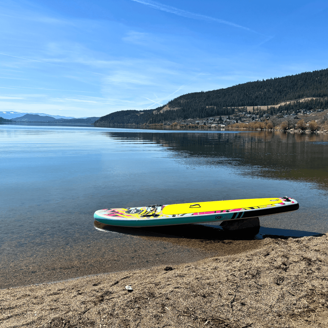 POP Board Co. Pop Boards 10'6 Royal Hawaiian - Palm POP Board Co. Royal Hawaiian - Mint & Black  - Best Inflatable Paddle Board