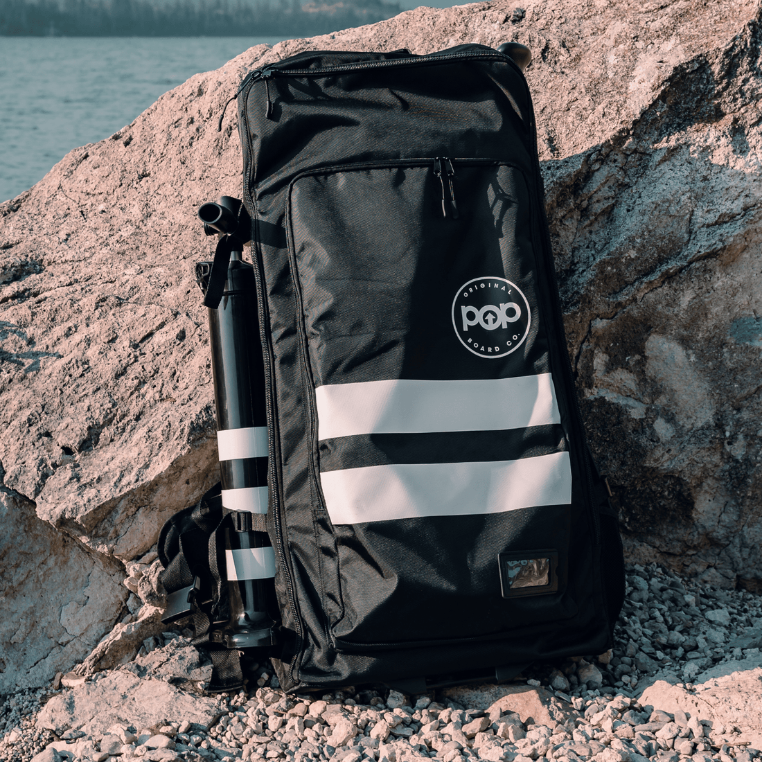 POP Board Co. Pop Boards 11'0" Yacht Hopper - Neon POP Board Co. - Yacht Hopper Turquoise Yellow - Best Inflatable Paddle Board