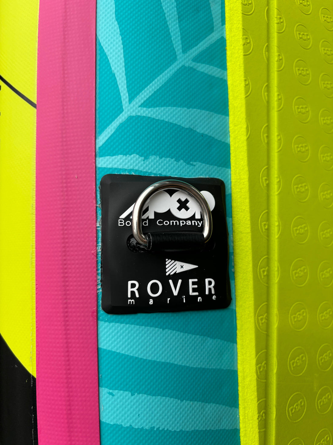 POP Board Co. Pop Boards 11'0" Yacht Hopper - Neon POP Board Co. - Yacht Hopper Turquoise Yellow - Best Inflatable Paddle Board