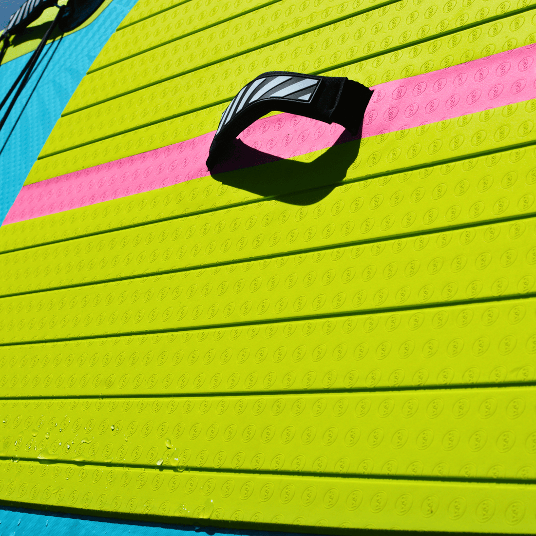 POP Board Co. Pop Boards 11'0" Yacht Hopper - Neon POP Board Co. - Yacht Hopper Turquoise Yellow - Best Inflatable Paddle Board