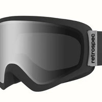 Retrospec Matte Black and Stone Retrospec Dipper Kids' Ski & Snowboard Goggles