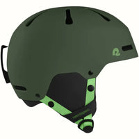 Retrospec Matte Forest / X-Small: 48-51cm Retrospec Comstock Kids' Ski & Snowboard Helmet