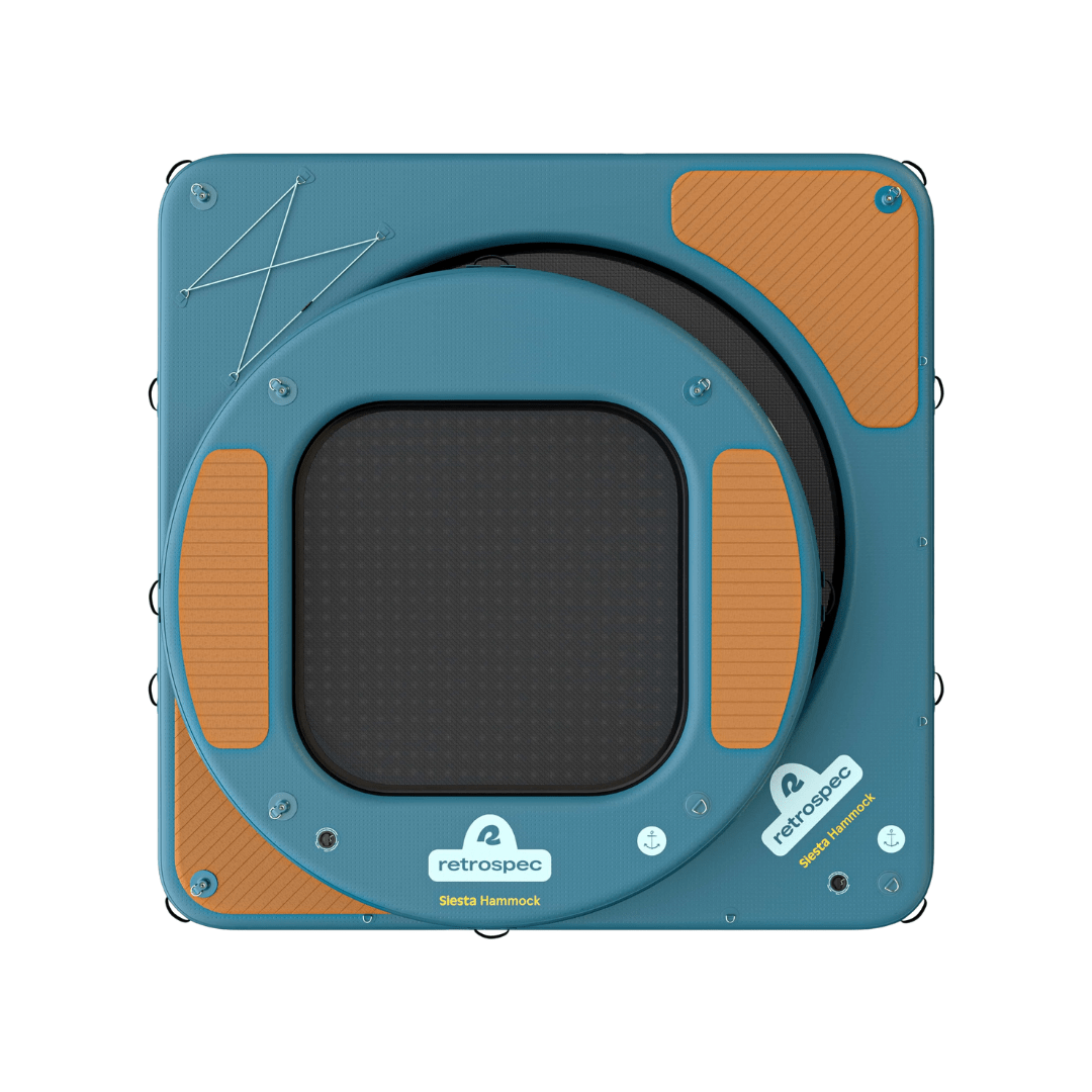 Retrospec Atlantic Blue Retrospec Siesta Hammock Inflatable Water Platform - Circle 8' Retrospec Weekender 10' Inflatable Stand Up Paddleboard (SUP) - Ottawa