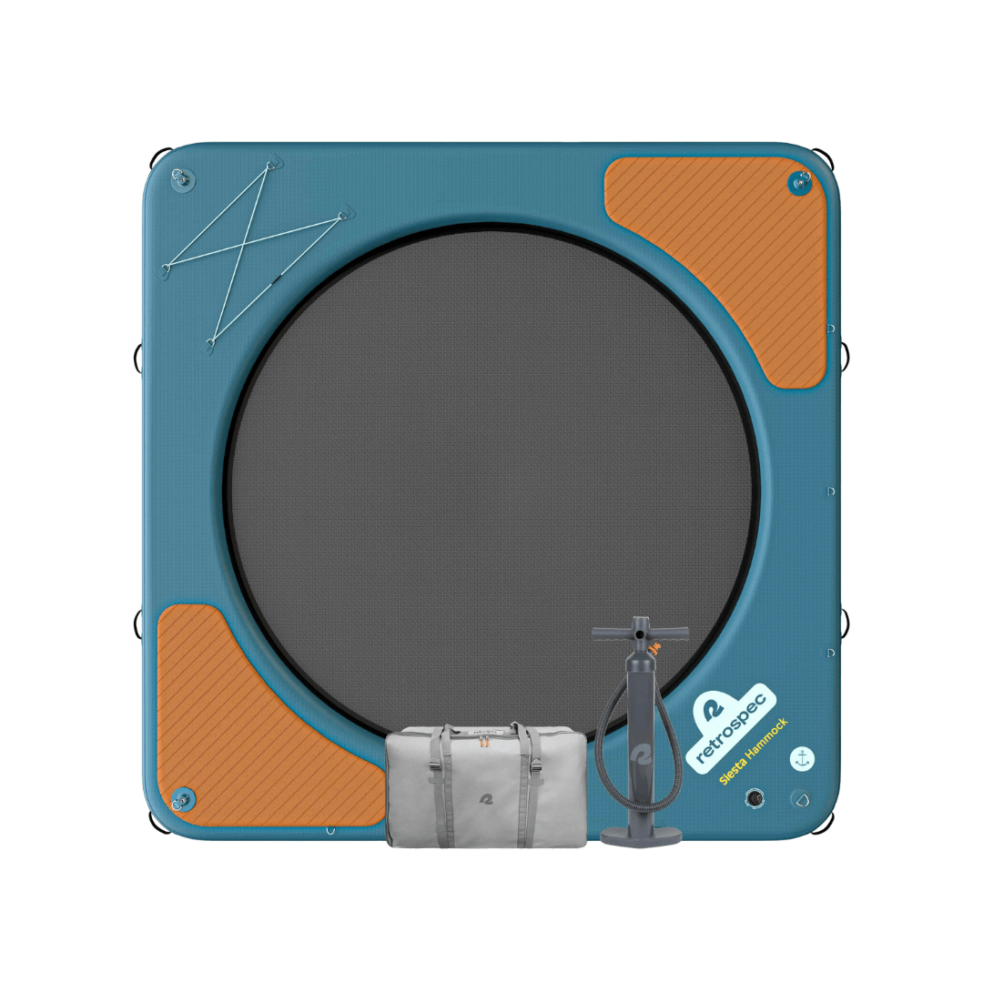 Retrospec Atlantic Blue Retrospec Siesta Hammock XL Inflatable Water Platform - Square 10' Retrospec Weekender 10' Inflatable Stand Up Paddleboard (SUP) - Ottawa