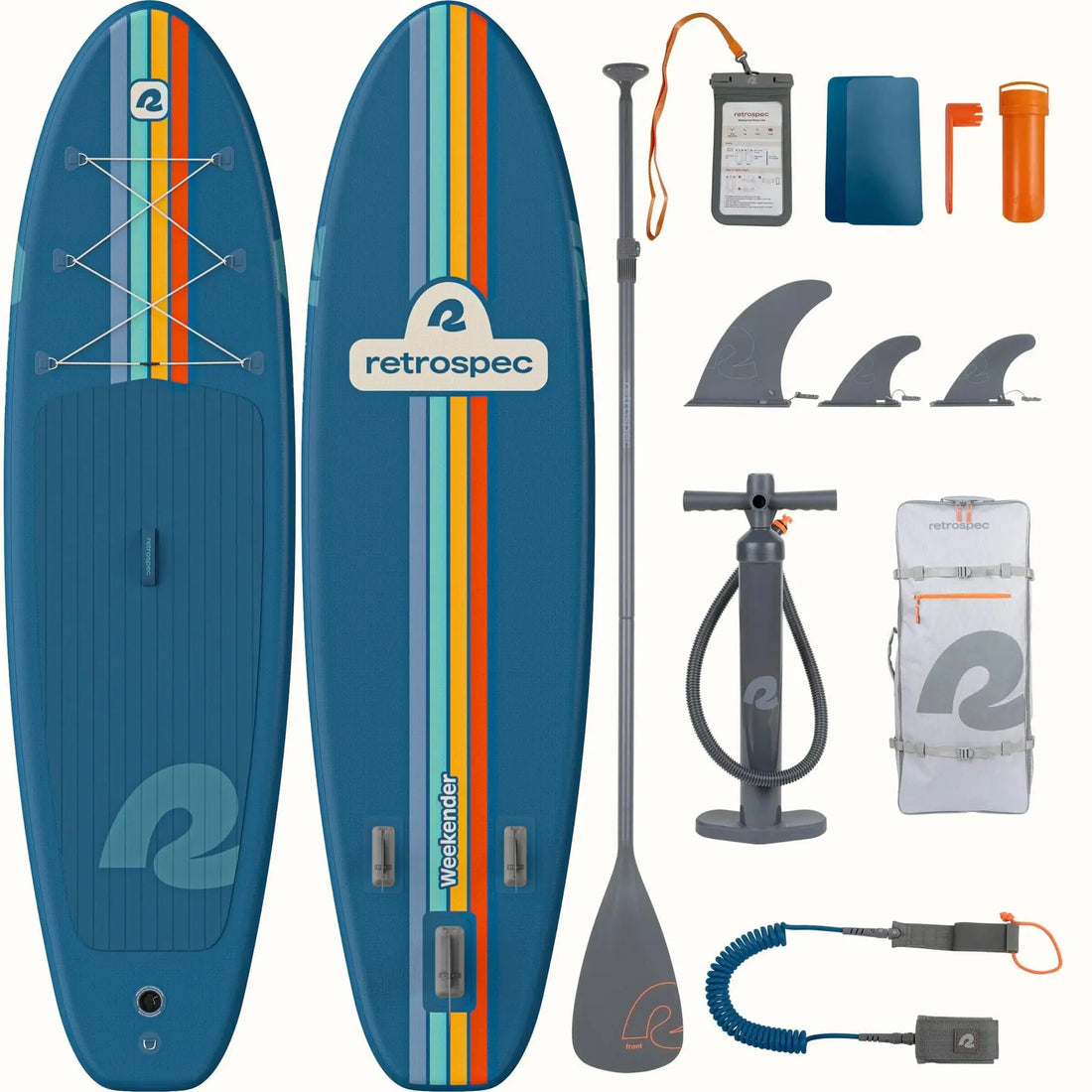 Retrospec Navy Zion Weekender 2 Inflatable Stand Up Paddle Board 10’6” Weekender 2 Inflatable Stand Up  Board 10’6” - Ottawa Valley Air