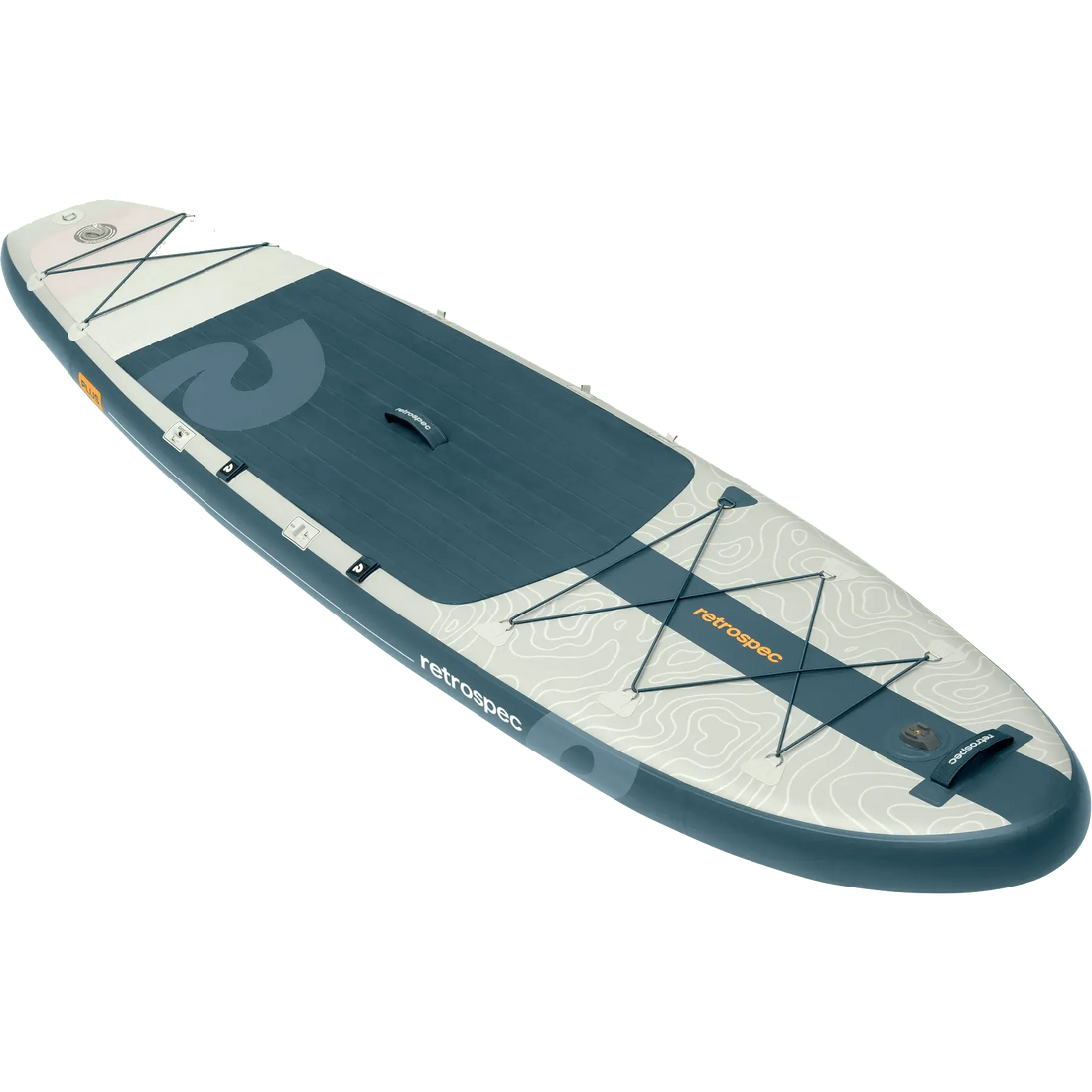 Retrospec Retrospec Weekender Plus 2 iSUP - River Rock Weekender 2 Inflatable Stand Up Paddle Board 10’6”