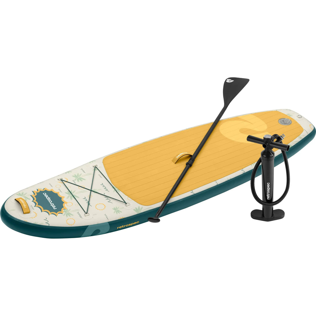 Retrospec Weekender Nano 2 8' Youth Inflatable Stand Up Paddleboard (SUP) Weekender-Nano 8' Youth Inflatable Stand Up Paddleboard