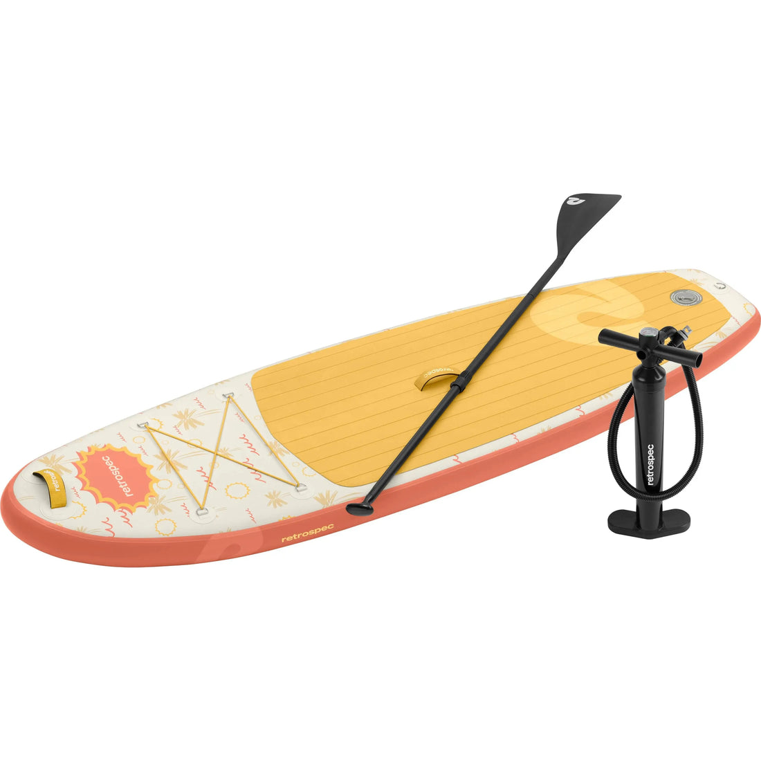 Retrospec Weekender Nano 2 8' Youth Inflatable Stand Up Paddleboard (SUP) Weekender-Nano 8' Youth Inflatable Stand Up Paddleboard