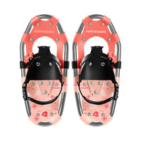 Retrospec Blush / 14 in (up to 50lbs) Retrospec Drifter Kids' Snowshoe Bundle with Trekking Poles Retrospec Drifter Kids' Snowshoe Bundle with Trekking Poles - Ottawa