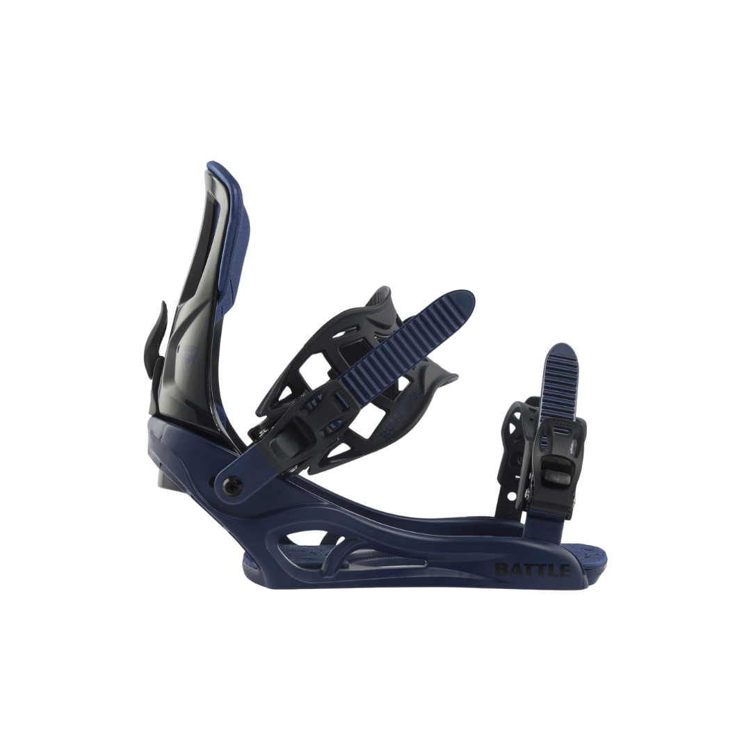 Rossignol Unisex Battle Black/Blue Snowboard Binding Unisex Battle Black/Blue Snowboard Binding