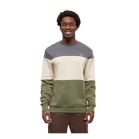 Tentree Graphite/Warm Oak/Deep Olive / S Tentree Men's Blocked Reynard Crew Tentree Men's Blocked Reynard Crew - Ottawa Valley Air Paddle