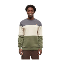 Tentree Graphite/Warm Oak/Deep Olive / S Tentree Men's Blocked Reynard Crew Tentree Men's Blocked Reynard Crew - Ottawa Valley Air Paddle