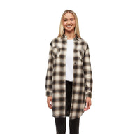 Tentree Warm Oak/Shadow Plaid / XS Tentree Women's Hayden Dress Tentree Women's Hayden Dress - Ottawa Valley Air Paddle