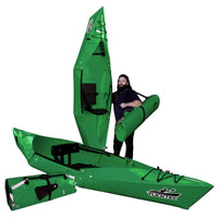 Tucktec Green 10' Tucktec Folding Kayak 10' Tucktec Folding Kayak - Ottawa Valley Air Paddle
