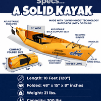 Tucktec Tucktec 10' Folding Kayak 10' Tucktec Folding Kayak - Ottawa Valley Air Paddle