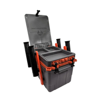 Wilderness Systems Wilderness Systems Kayak Krate Fishing Crate with Rod Holders Wilderness Systems Kayak Krate | Fishing Crate with Rod Holders