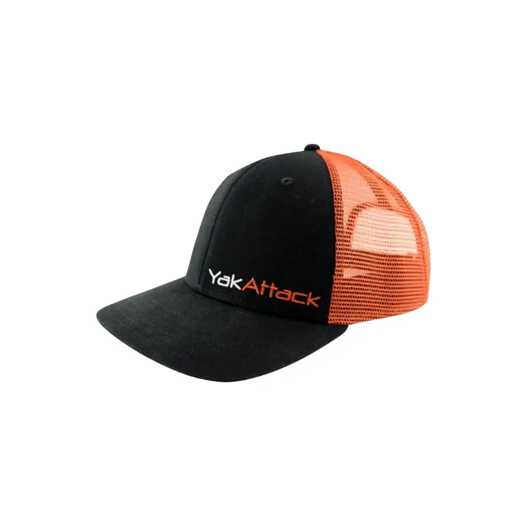 YakAttack BlackPak™ Trucker Hat - Orange/Black