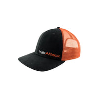 YakAttack BlackPak™ Trucker Hat - Orange/Black