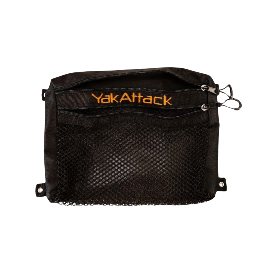 YakAttack YakAttack 16" Dual Compartment Mesh Storage Bag for the BlackPak Pro YakAttack 16" Dual Compartment Mesh Storage Bag for the BlackPak Pro - Ottawa Valley Air Paddle
