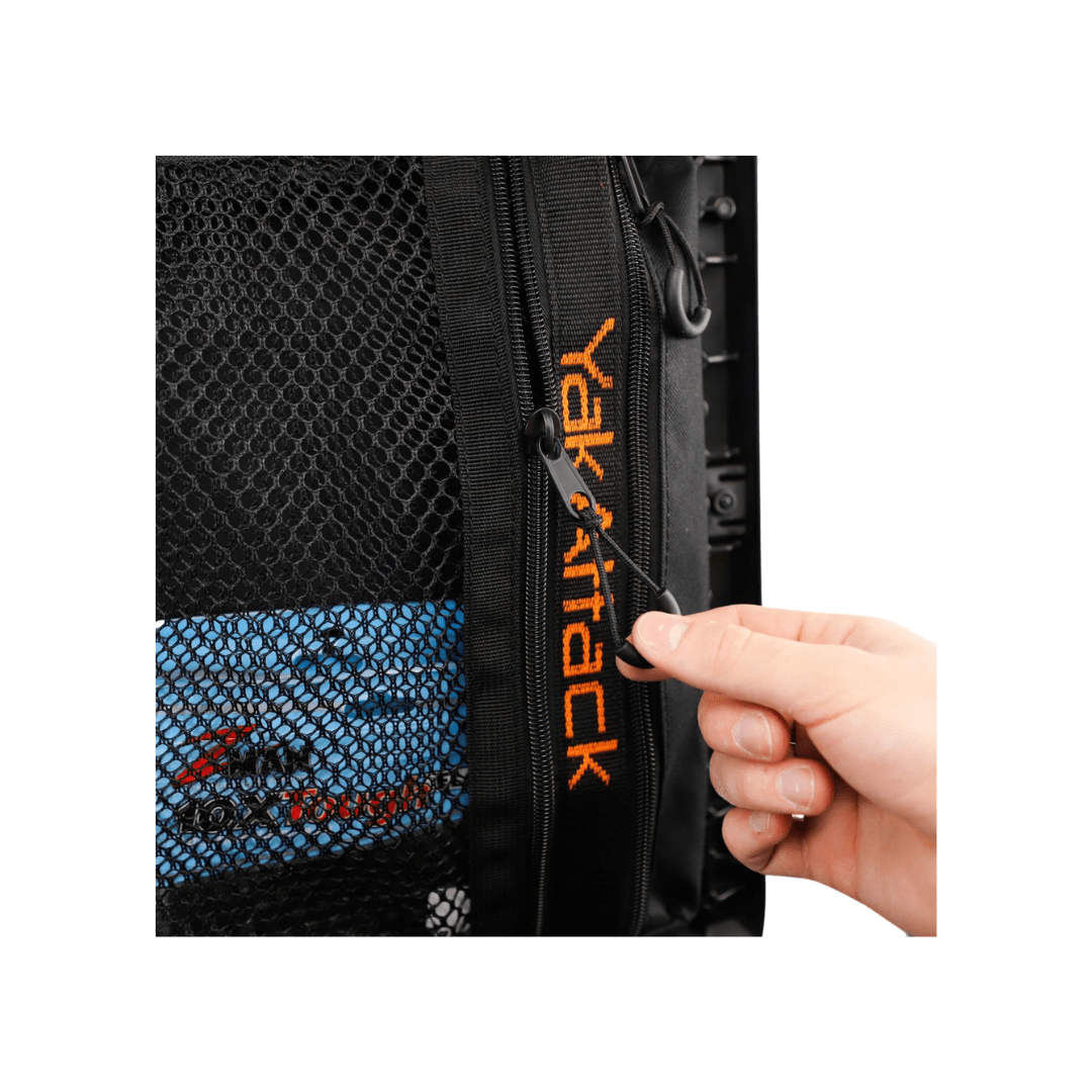 YakAttack YakAttack 16" Dual Compartment Mesh Storage Bag for the BlackPak Pro YakAttack 16" Dual Compartment Mesh Storage Bag for the BlackPak Pro - Ottawa Valley Air Paddle