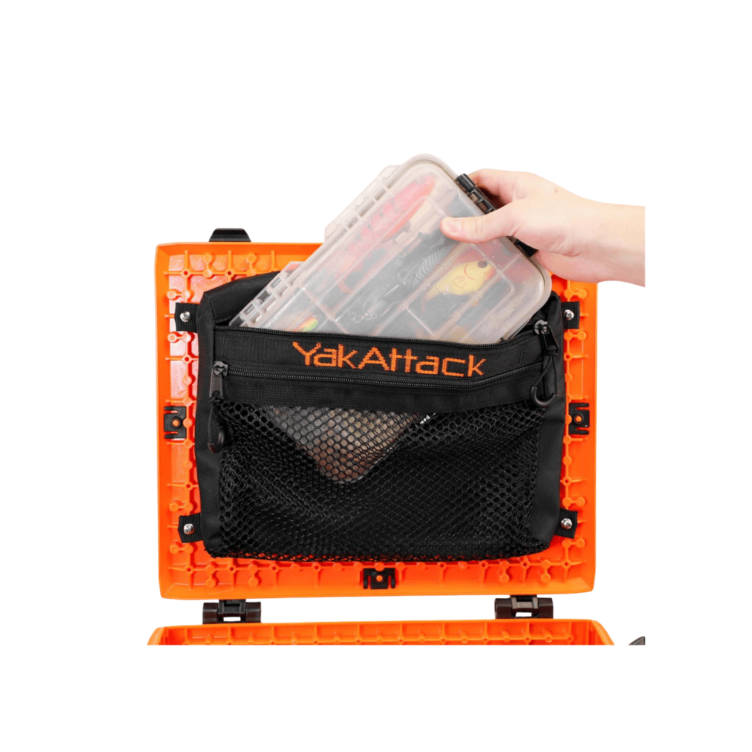 YakAttack YakAttack 16" Dual Compartment Mesh Storage Bag for the BlackPak Pro YakAttack 16" Dual Compartment Mesh Storage Bag for the BlackPak Pro - Ottawa Valley Air Paddle