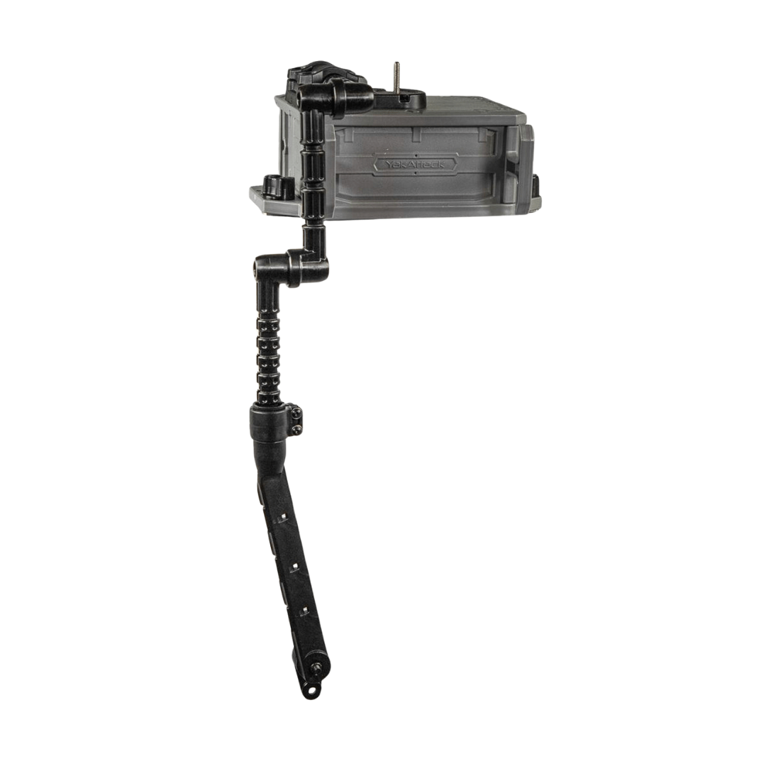 YakAttack YakAttack CellBlok Battery Box in Battleship Grey and SwitchBlade Transducer Arm Combo YakAttack TowNStow Scupper Kayak Cart - Ottawa Valley Air Paddle