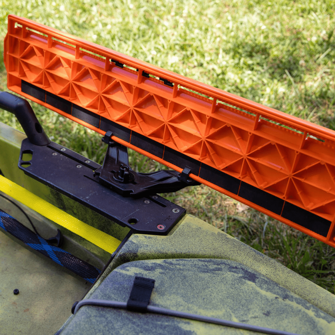 YakAttack YakAttack LeaderBoard DoubleHeader Track Mount YakAttack TowNStow Scupper Kayak Cart - Ottawa Valley Air Paddle