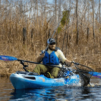 YakAttack YakAttack Leverage Landing Net®, 20'' x 21'' Hoop with Foam Extension