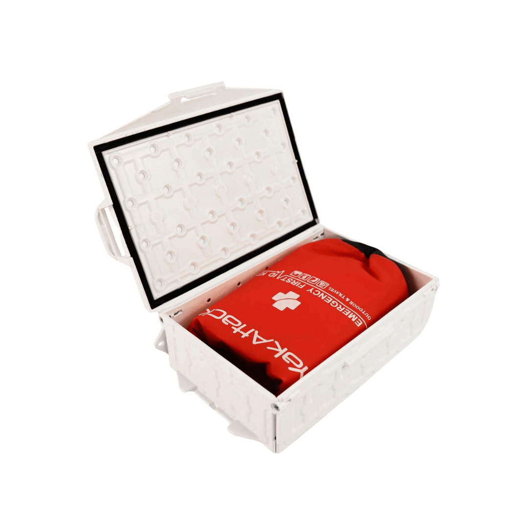 YakAttack YakAttack Reel Essentials First Aid Kit with Dry Bag TracPak and Quick Release Base YakAttack TowNStow Scupper Kayak Cart - Ottawa Valley Air Paddle