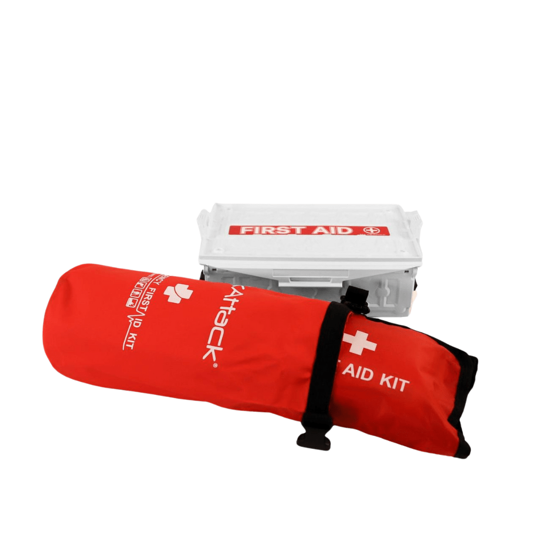 YakAttack YakAttack Reel Essentials First Aid Kit with Dry Bag TracPak and Quick Release Base YakAttack TowNStow Scupper Kayak Cart - Ottawa Valley Air Paddle