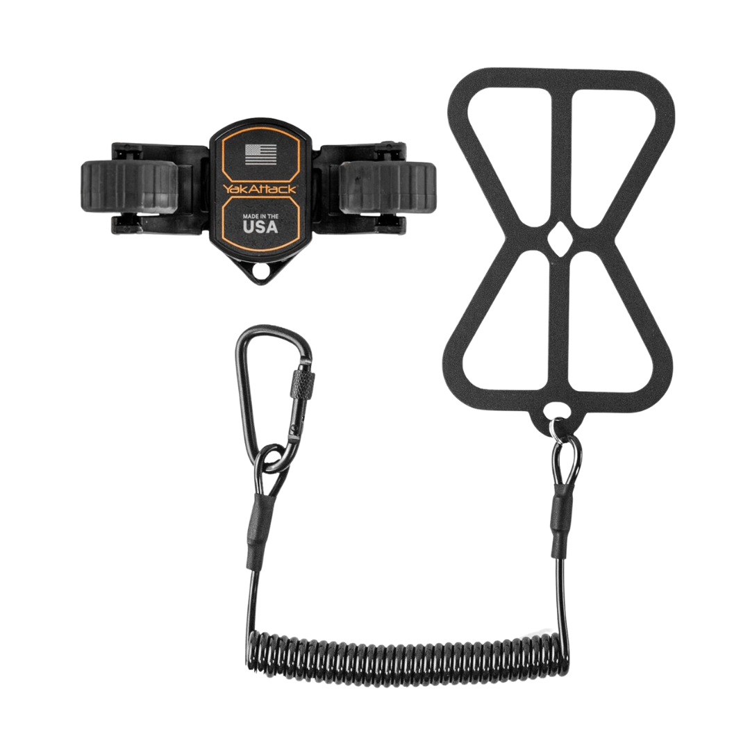 YakAttack YakAttack RotoGrip Phone Holder, Phone Holder and Tether Only YakAttack TowNStow Scupper Kayak Cart - Ottawa Valley Air Paddle