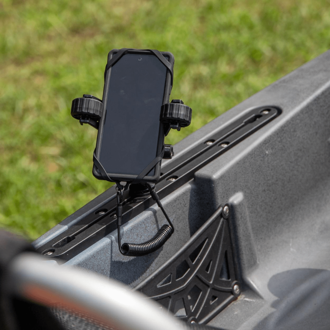 YakAttack YakAttack RotoGrip Phone Holder, Phone Holder and Tether Only YakAttack TowNStow Scupper Kayak Cart - Ottawa Valley Air Paddle