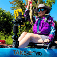 YakAttack YakAttack RotoGrip Phone Holder Pro with LockNLoad Mounting System YakAttack TowNStow Scupper Kayak Cart - Ottawa Valley Air Paddle
