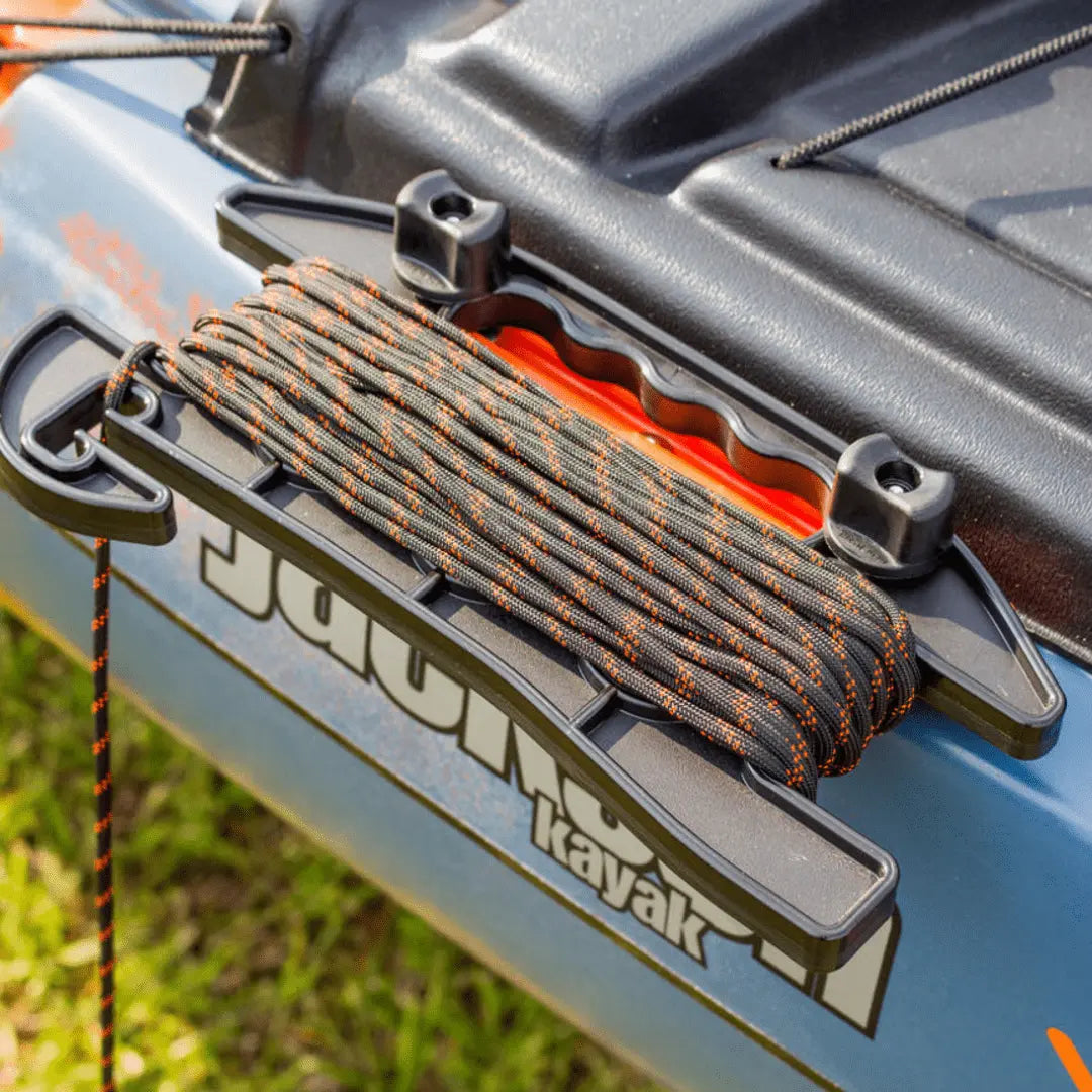 YakAttack YakAttack SideWinder, Anchor Line Reel, Includes Track Hardware and 75' of 550 Paracord