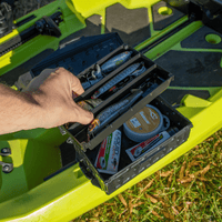 YakAttack YakAttack TracPak Tray 1x3, Half Depth Two Pack YakAttack TowNStow Scupper Kayak Cart - Ottawa Valley Air Paddle
