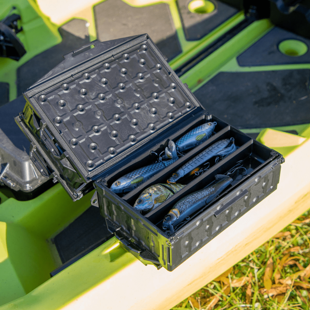 YakAttack YakAttack TracPak Tray 1x3, Half Depth Two Pack YakAttack TowNStow Scupper Kayak Cart - Ottawa Valley Air Paddle