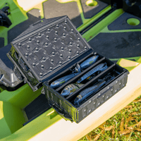 YakAttack YakAttack TracPak Tray 1x3, Half Depth Two Pack YakAttack TowNStow Scupper Kayak Cart - Ottawa Valley Air Paddle