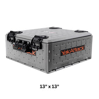 YakAttack 13" x 13" / Battleship Grey YakAttack Shortstak Solo Storage Box YakAttack Shortstak Solo Storage Box – Ottawa Valley Air Paddle