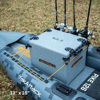YakAttack YakAttack BlackPak Pro Kayak Fishing Crate YakAttack BlackPak Pro Kayak Fishing Crate - Ottawa Valley Air Paddle