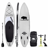 Atoll 2023 Wolf-Grey Atoll Inflatable Paddleboard - 11 foot Atoll Inflatable Paddleboard - 11 Foot Paddleboard