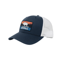 Ottawa Valley Air Paddle Navy - White Atoll Tahoe Sunset SUP Trucker Hat