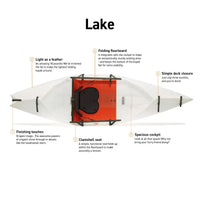 Ottawa Valley Air Paddle Oru Kayak - Lake