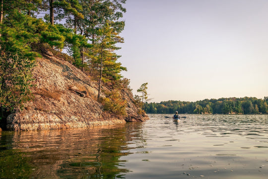 Paddling Charleston Lake Provincial Park by Kayak