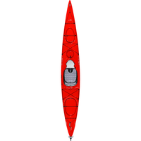 Delta Kayaks Cherry Red Delta Kayaks 14 with Rudder Delta Kayaks 14 with Rudder - Ottawa Valley Air Paddle