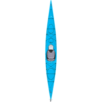 Delta Kayaks Azure Blue Delta Kayaks 16 with Rudder Delta Kayaks 16 with Rudder - Ottawa Valley Air Paddle