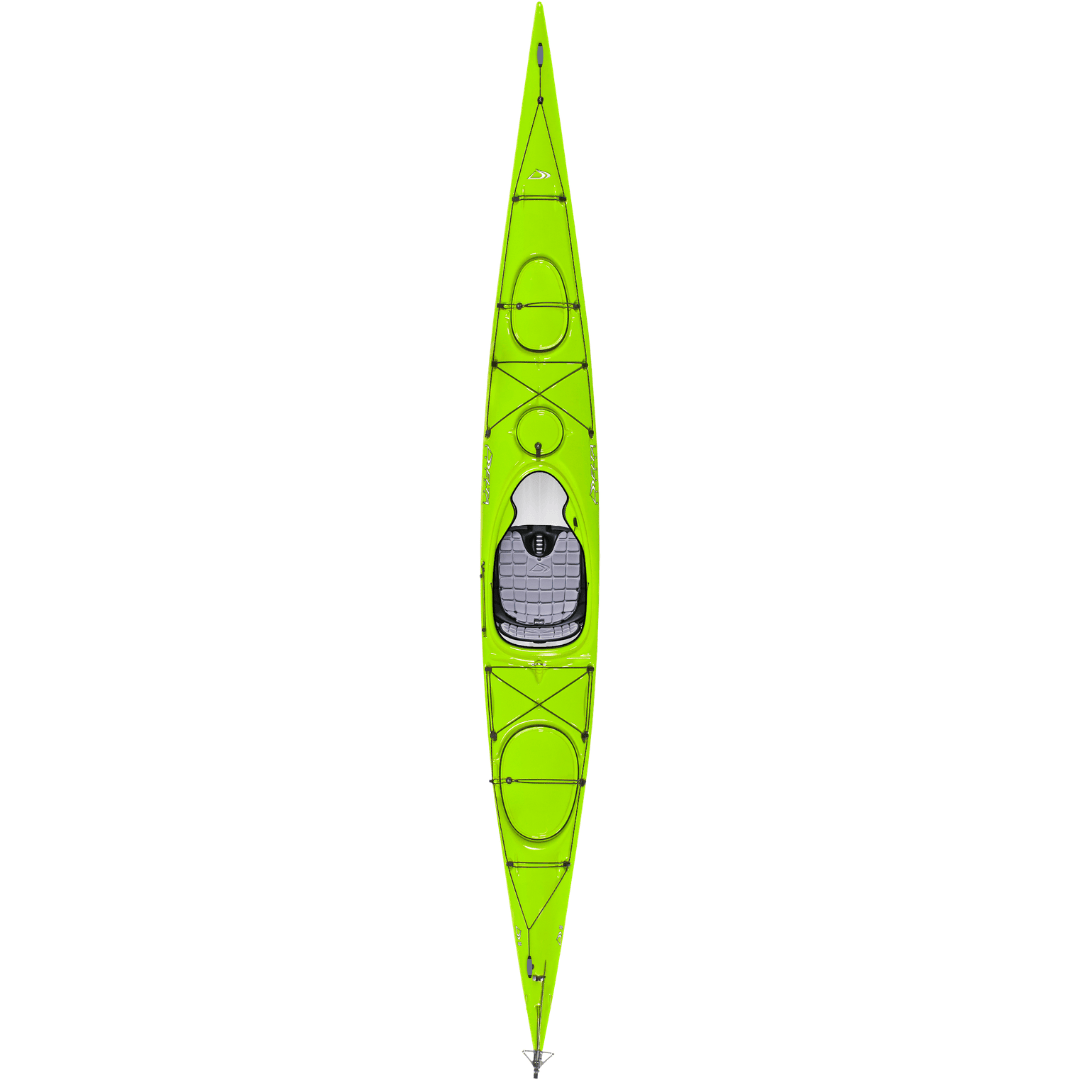 Delta Kayaks Lime Green Delta Kayaks 16 with Rudder Delta Kayaks 16 with Rudder - Ottawa Valley Air Paddle
