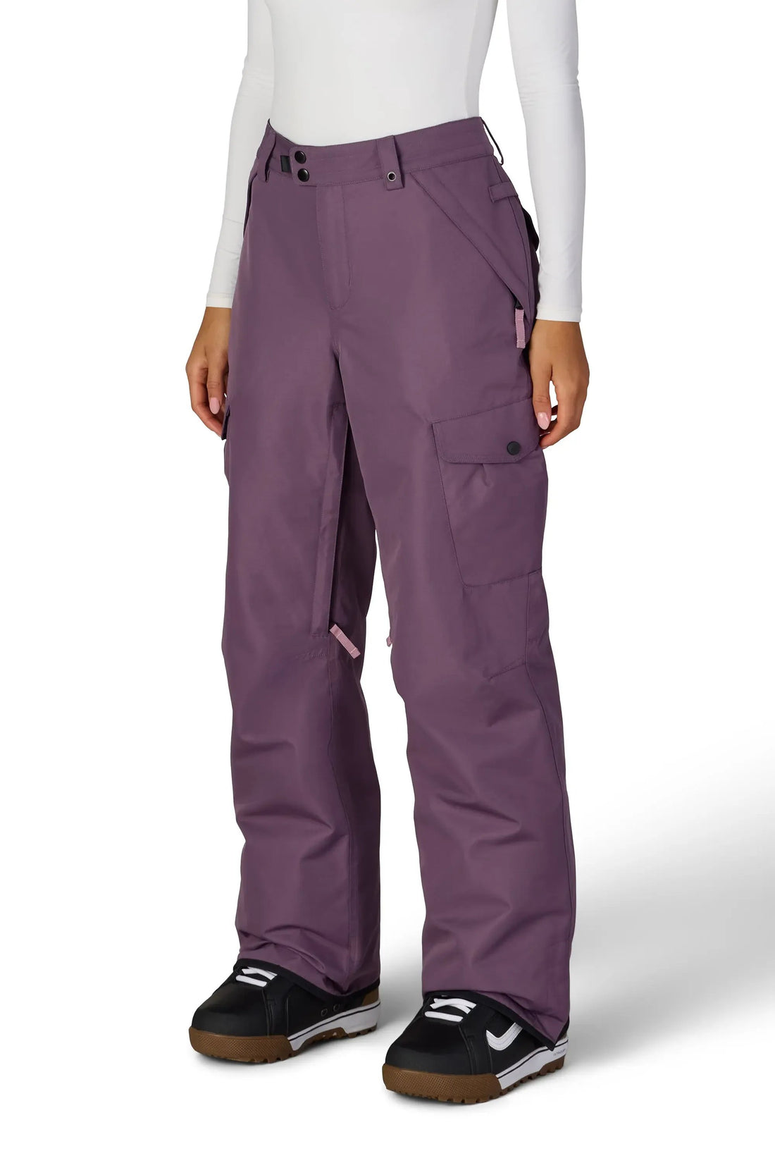 686 Black Plum / XS 686 Women's Aura Insulated Cargo Pant 686 Women's Aura Insulated Cargo Pant - Ottawa Valley Air Paddle